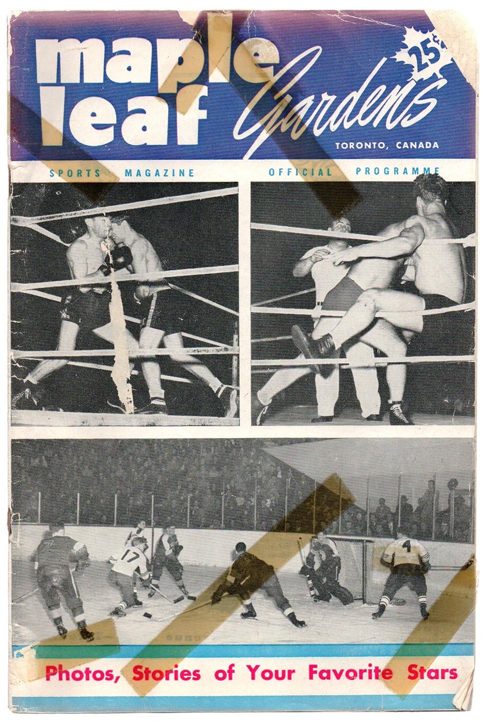 Maple Leaf Gardens Sports Magazine/Official Programme