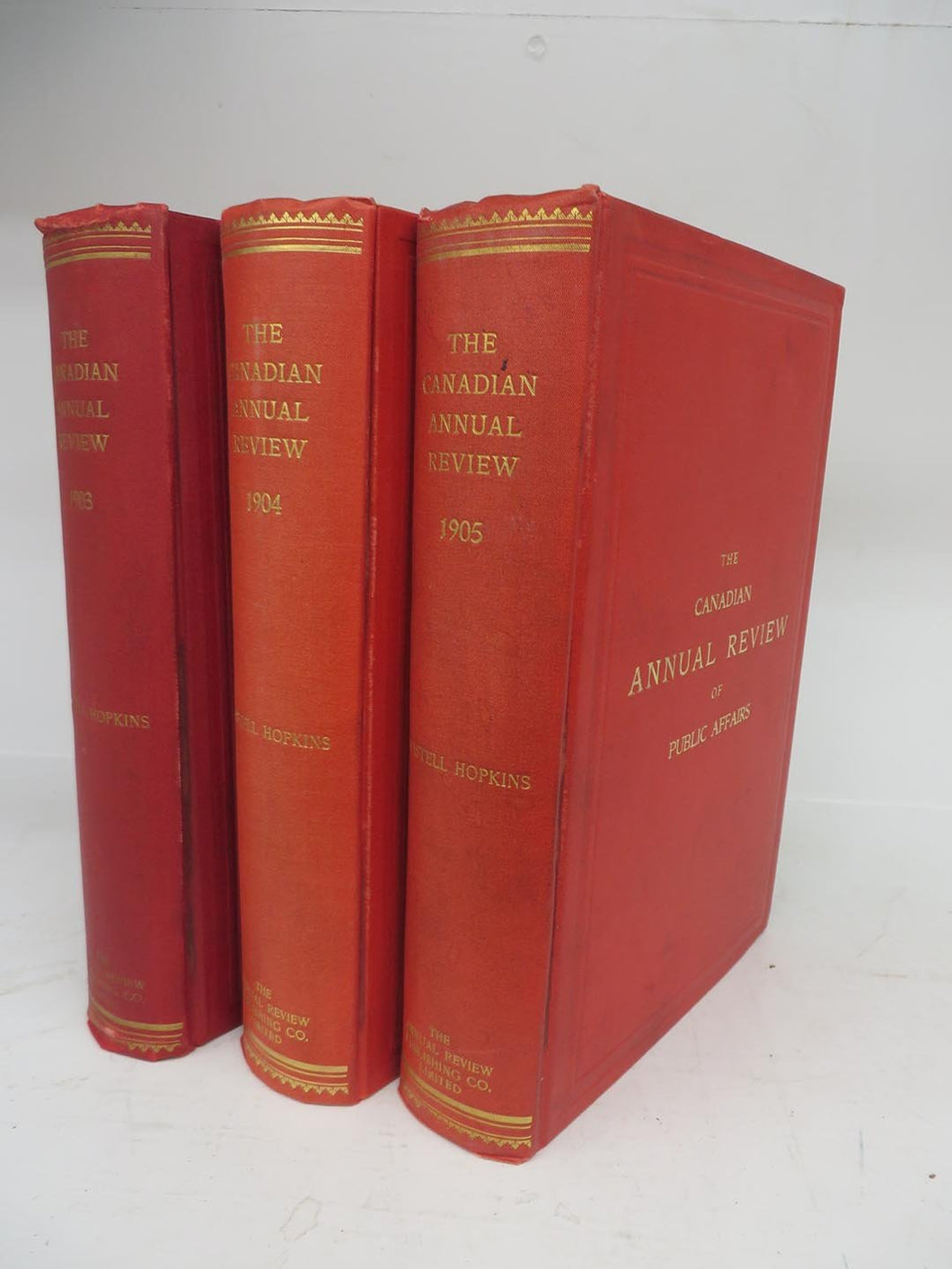 The Canadian Annual Review of Public Affairs: 1903, 1904, and 1905