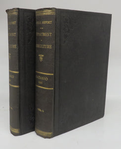 Annual Report of the Department of Agriculture of the Province of Ontario. 1901. Vols. I & II