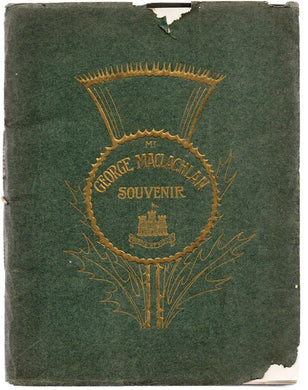 Mr. George Maclachlan's Souvenir