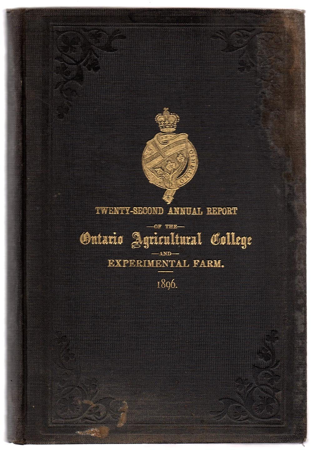 Twenty-second Annual Report of the Ontario Agricultural College and Experimental Farm; Eighteenth Annual Report of the Agricultural and Experimental Union 