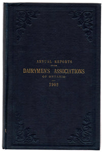 Annual Reports of the Dairymen's Associations of the Province of Ontario, 1902