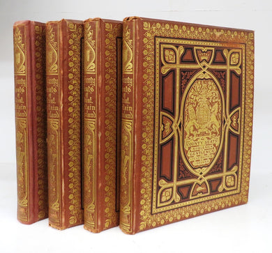 A Series of Picturesque Views of Seats of the Noblemen and Gentlemen of Great Britain and Ireland with Descriptive and Historical Letterpress. Vols. I - IV