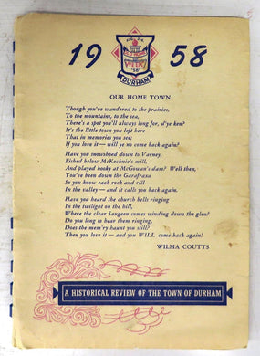 Historical Review of the Town of Durham
