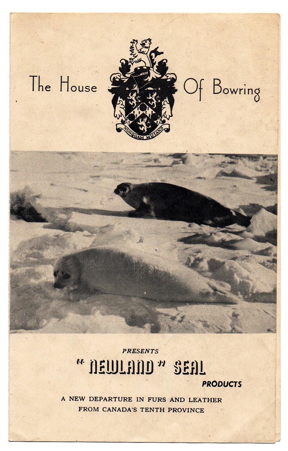 The House Of Bowring Presents "Newland" Seal Products