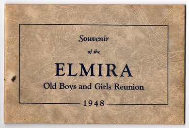 Souvenir of the Elmira Old Boys and Girls Reunion 1948