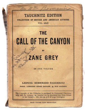 The Call of the Canyon