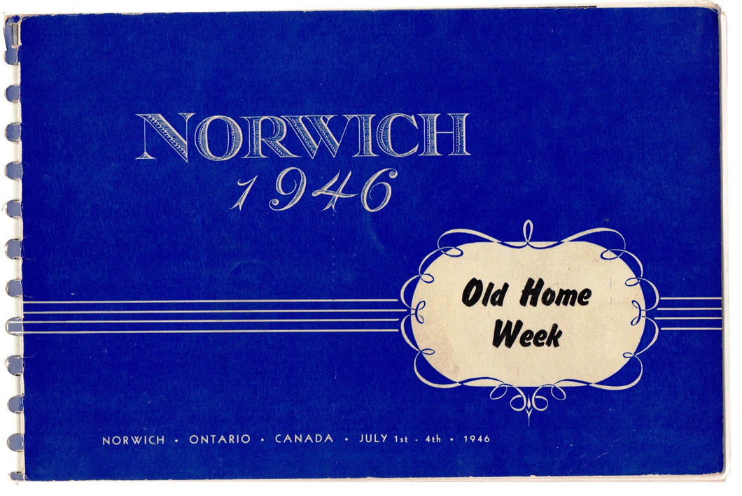 Norwich 1946: Old Home Week