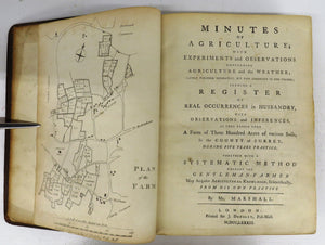 Minutes of Agriculture