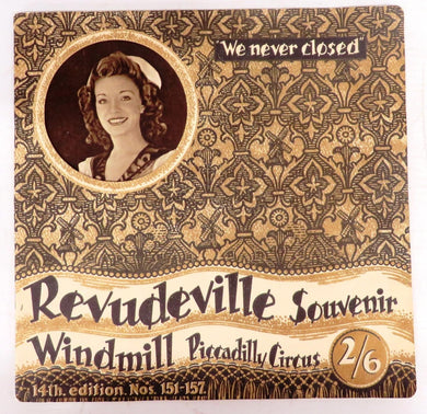 Revudeville Souvenir, Windmill, Picadilly Circus