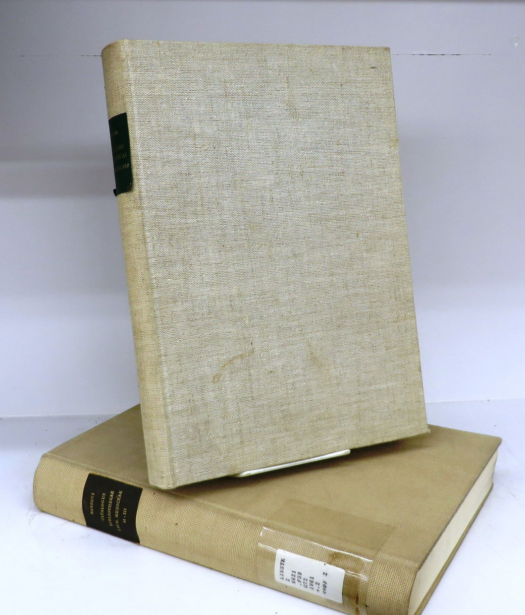 Catalogus Codicum Manuscriptorum Bibliothecae Mediceae Laurentianae. 2 vols.