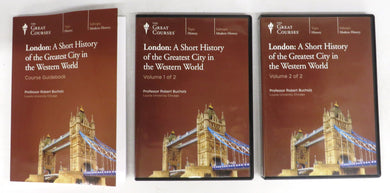 London: A Short History of the Greatest City in the Western World. Course Guidebook + 12 discs
