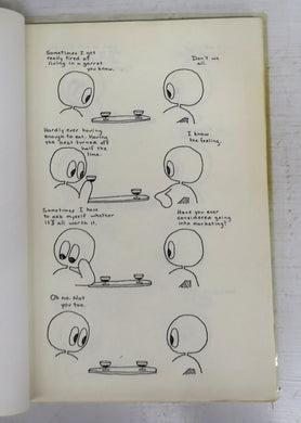 Two artists were sitting in a caf one day