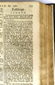 The London Chronicle For The  Year 1762. From January 1, to June 30. Volume XI