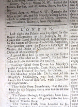 The London Chronicle For The  Year 1762. From June 30, to December 31. Volume XII