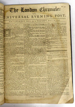 The London Chronicle For The  Year 1757. April 23 - June 30, 1757