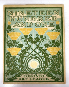 1901: The Toronto Art League Calendar with drawings illustrating some phases of Canadian Village Life