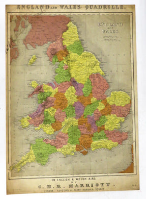 England and Wales Quadrille (map)
