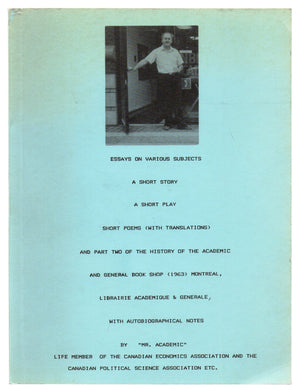 Essays on Various Subjects