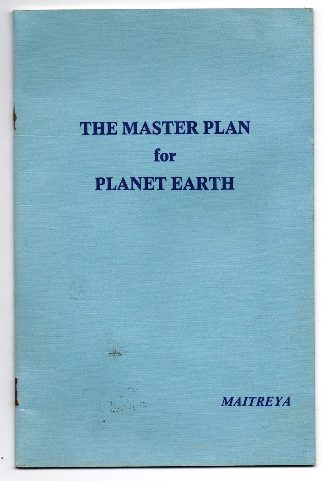 The Master Plan for Planet Earth
