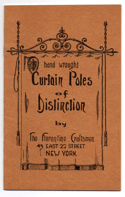 Hand Wrought Curtain Poles of Distinction