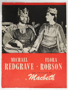 Michael Redgrave & Flora Robson the Tragedy of &#34;Macbeth&#34;