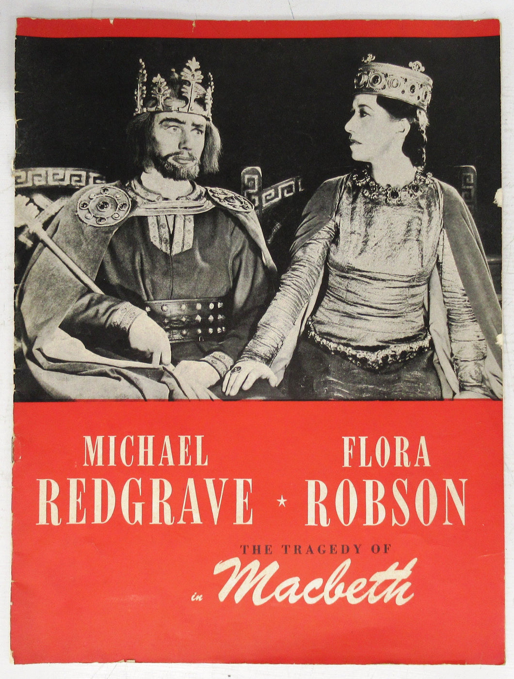 Michael Redgrave & Flora Robson the Tragedy of "Macbeth"