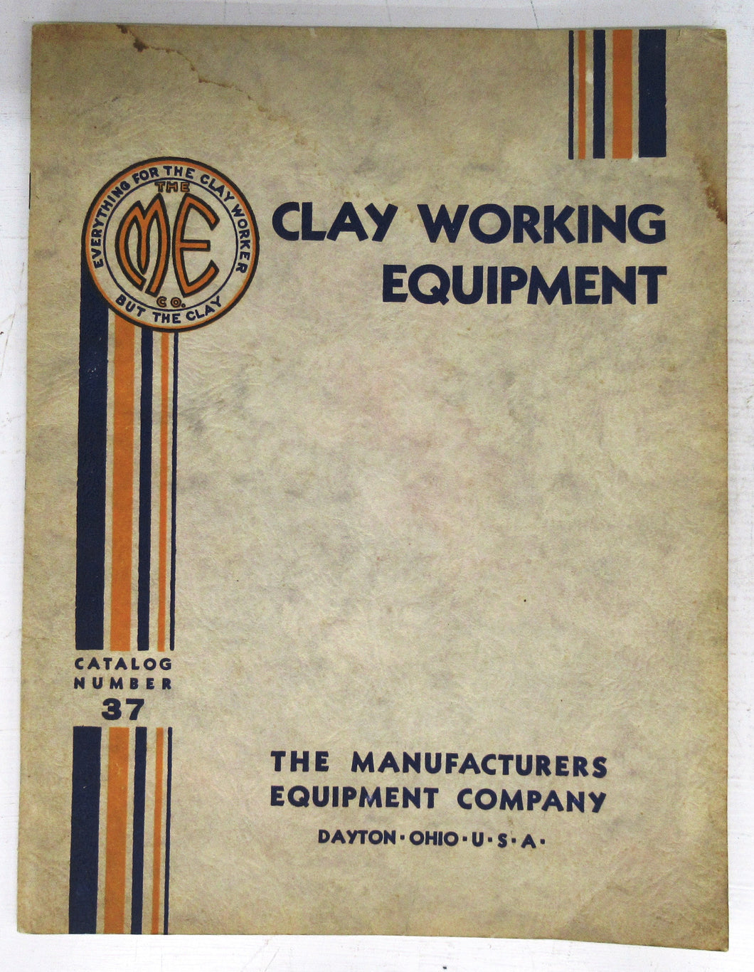 Clay Working Equipment catalogue