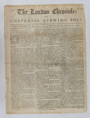 The London Chronicle: Or, Universal Evening Post