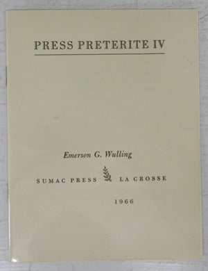 Press Preterite IV