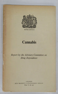 Cannabis: Report by the Advisory Committee on Drug Dependence
