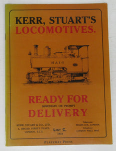 Kerr, Stuart's Locomotives catalogue