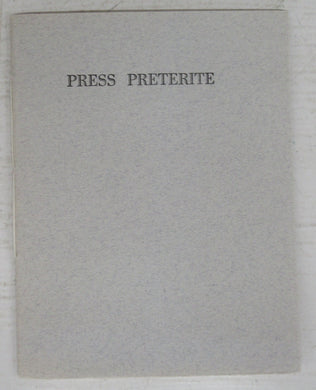 Press Preterite: Twenty Years (and One) of a Hobby