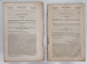 Two pamphlets about the Steamboat Caroline affair