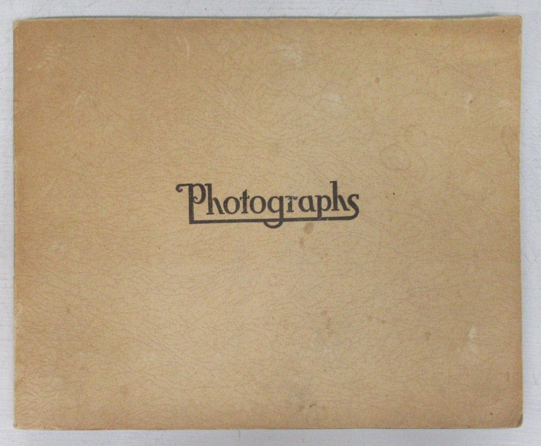 Photograph album with Bell Telephone and Southern Pacific Railway photos