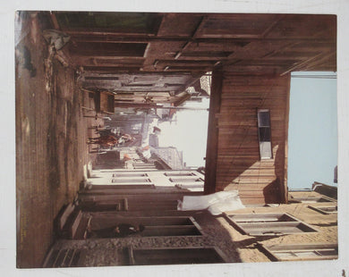 Hand-coloured photograph of Sous Le Cap Street, Quebec City
