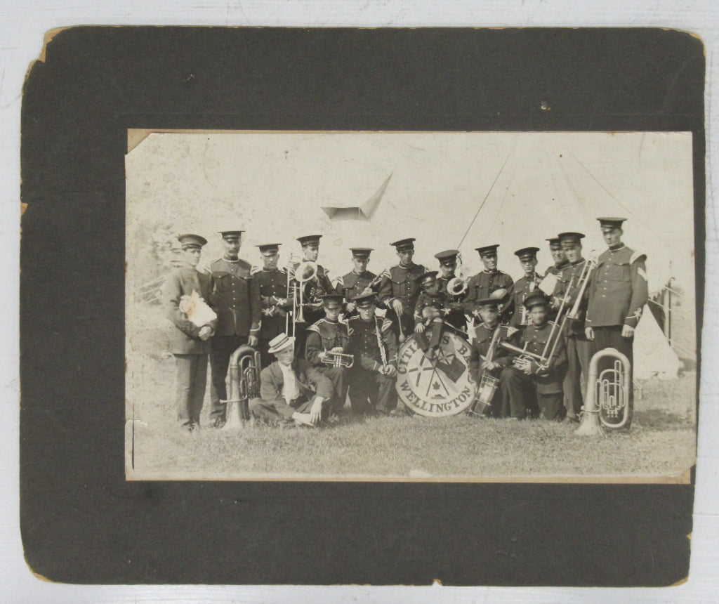 Citizens' Band group photo, Peterborough County, Ontario