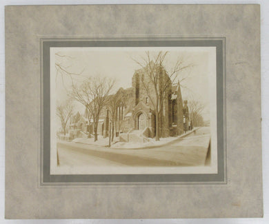 Unknown church, exterior and interior