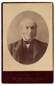 Cabinet photo of Sir Alexander Campbell