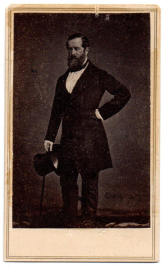 Carte de visite of Henry Pelham Clinton, 5th Duke of Newcastle