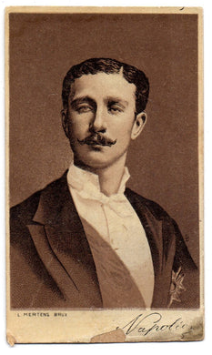 Carte de visite portrait of Prince Napoleon