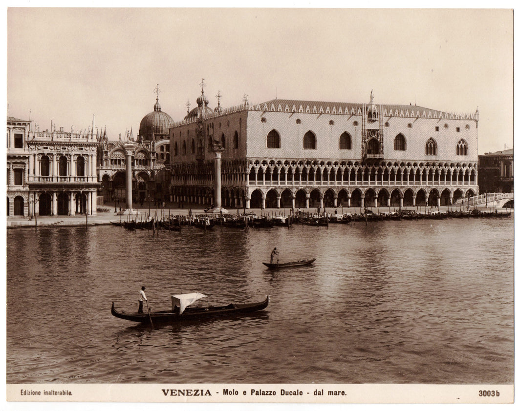Photograph of Venezia - Molo e Palazzo Ducale - dal mare