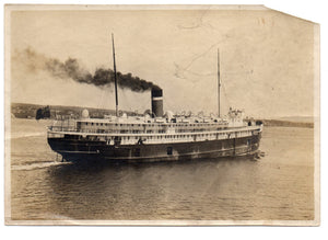 Photo of ship &#34;Huronic&#34; at Point Edward