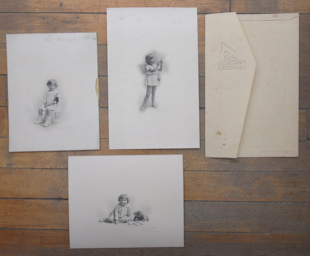 Three photographs of Eileen Wilkinson