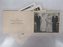 Nine Christmas cards from George A. Drew and family