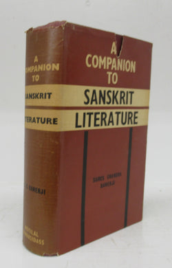 A Companion to Sanskrit Literature