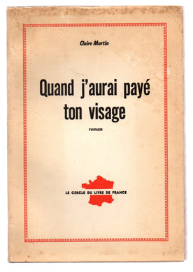 Quand j'aurai pay ton visage