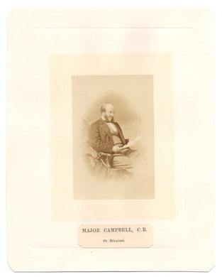 Photo of Major Campbell, C.B., St. Hilaire