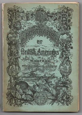 Portraits of British Americans. Part III