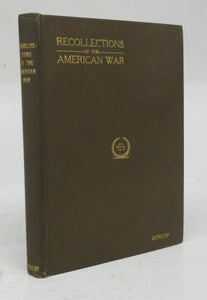 Recollections of the American War 1812-14